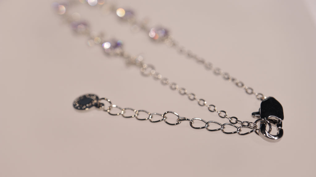 Serene Bloom Bracelet | Lab-grown crystal with a brilliant, refined sparkle.